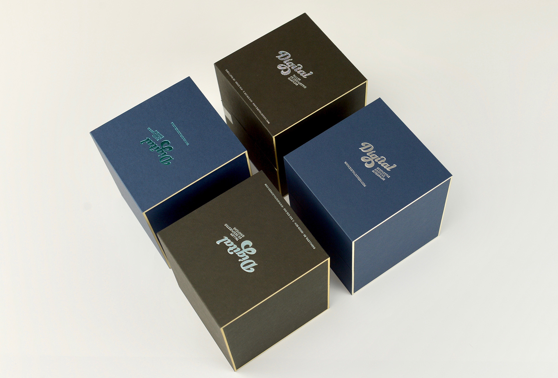Materials showcase box for ‘Digital’ company | 200BIS BARCELONA